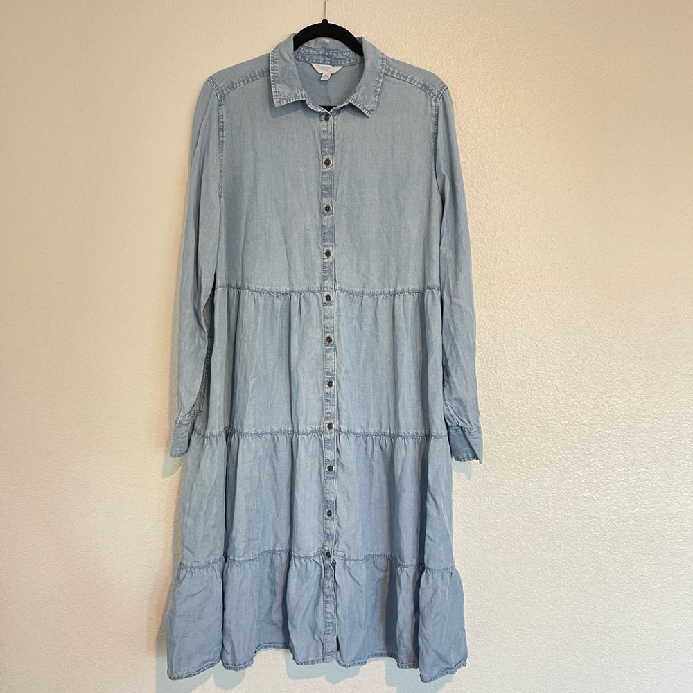 jean tier dress